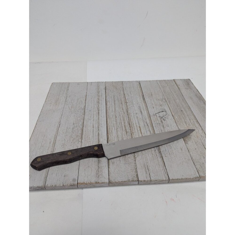 J.A. Bornschaft Stainless Chef Knife 12-3/4" Long Taiwan 7-3/4" Blade